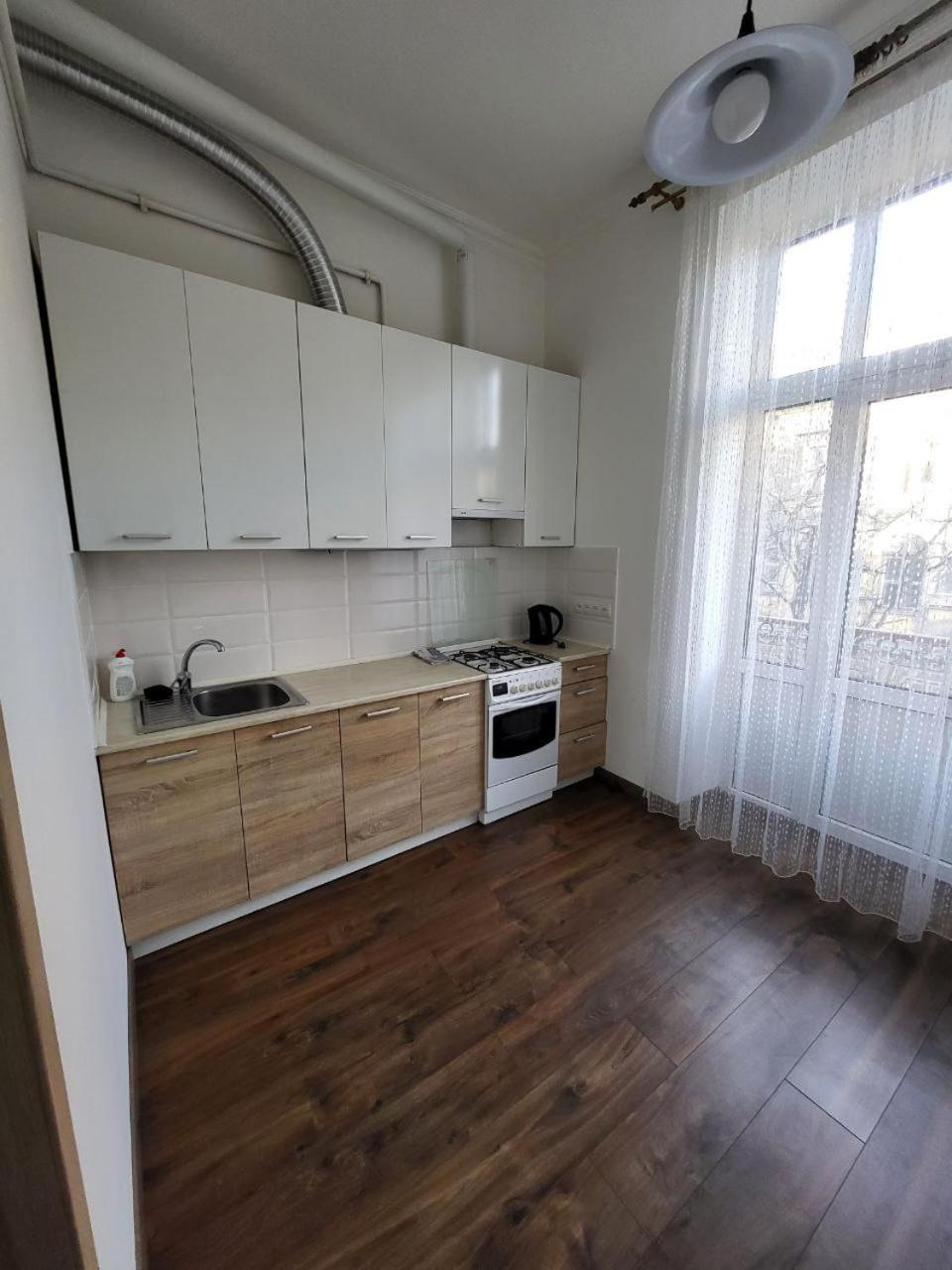 Apartamenty On Knyazya Romana 利沃夫 外观 照片